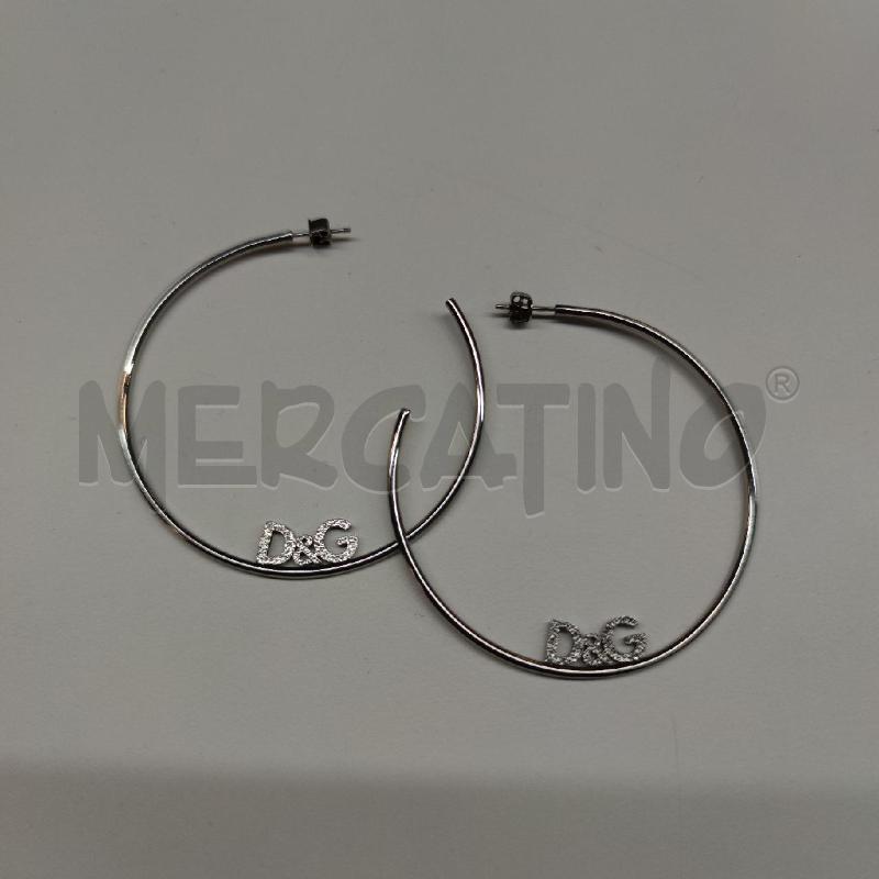 ORECCHINI D&G CERCHI SEMIRIGIDI | Mercatino dell'Usato Settimo torinese 1
