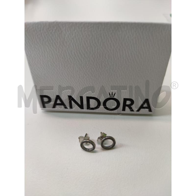 ORECCHINI PANDORA A CERCHIETTI ZIRCONCINI | Mercatino dell'Usato Settimo torinese 1