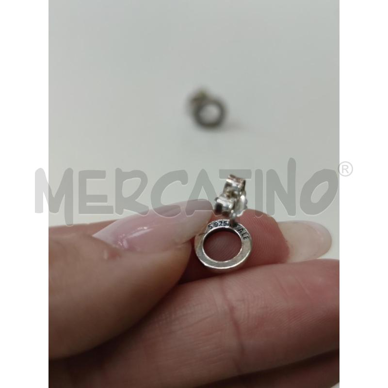 ORECCHINI PANDORA A CERCHIETTI ZIRCONCINI | Mercatino dell'Usato Settimo torinese 3