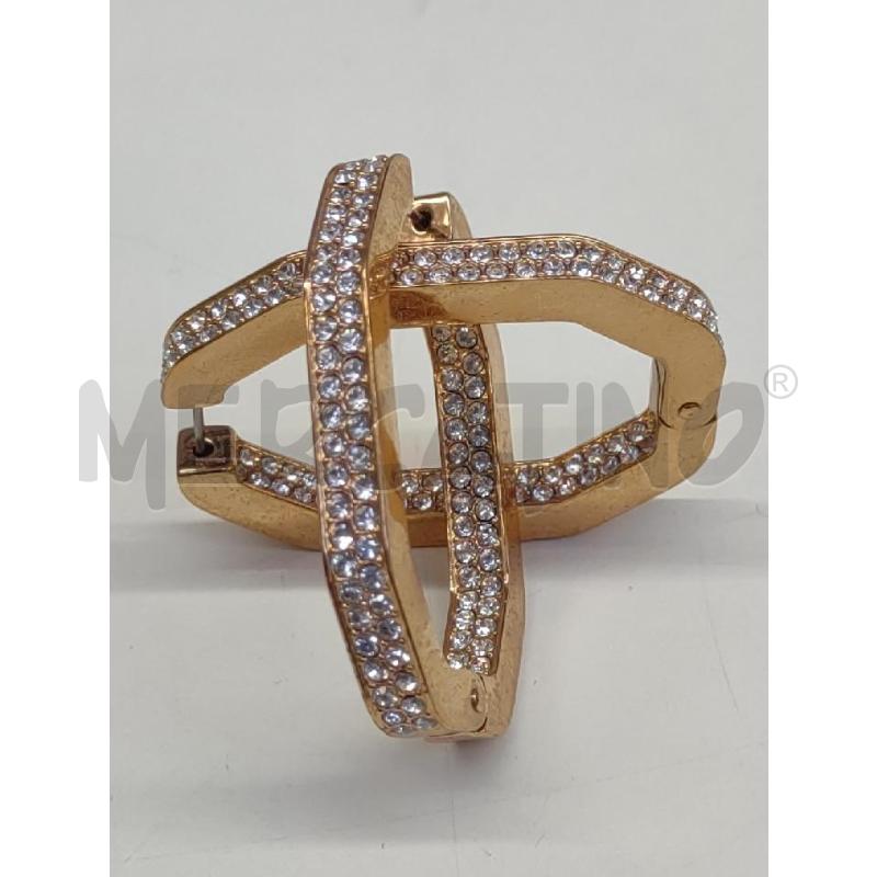 ORECCHINI SWAROVSKI ROSATI ZIRCONI  | Mercatino dell'Usato Settimo torinese 3