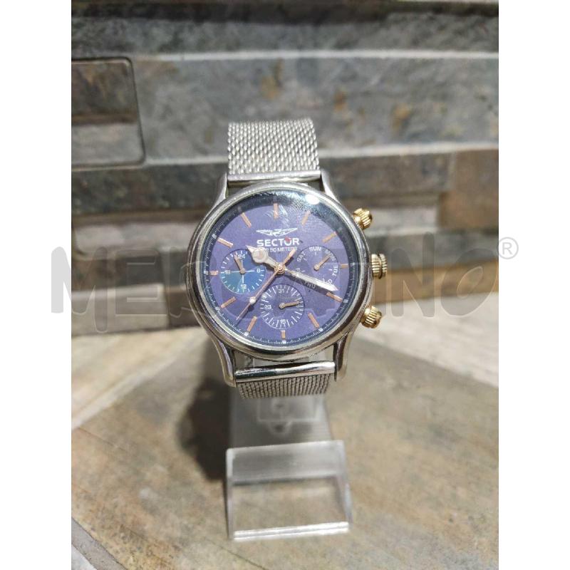 OROLOGIO AL QUARZO SECTOR 660 QUADRANTE BLU  | Mercatino dell'Usato Settimo torinese 1