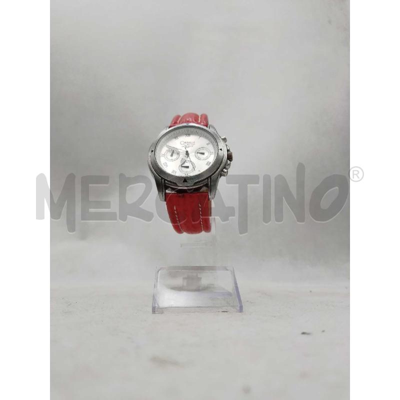 OROLOGIO CARAVELLE CINTURINO ROSSO | Mercatino dell'Usato Settimo torinese 1