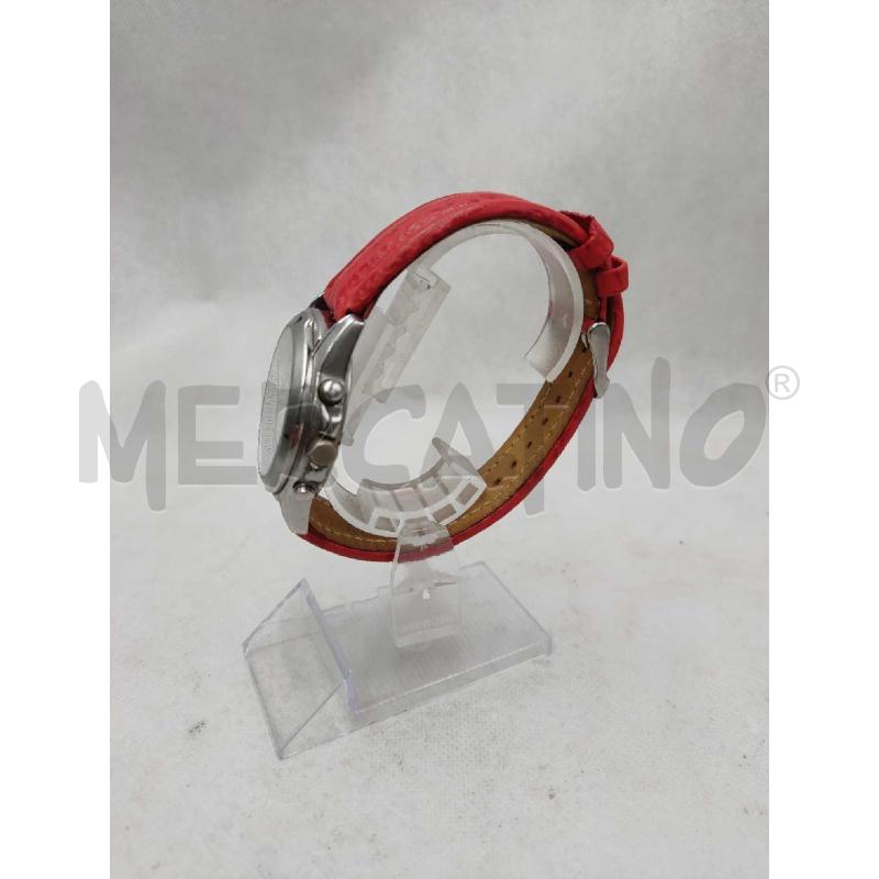 OROLOGIO CARAVELLE CINTURINO ROSSO | Mercatino dell'Usato Settimo torinese 3