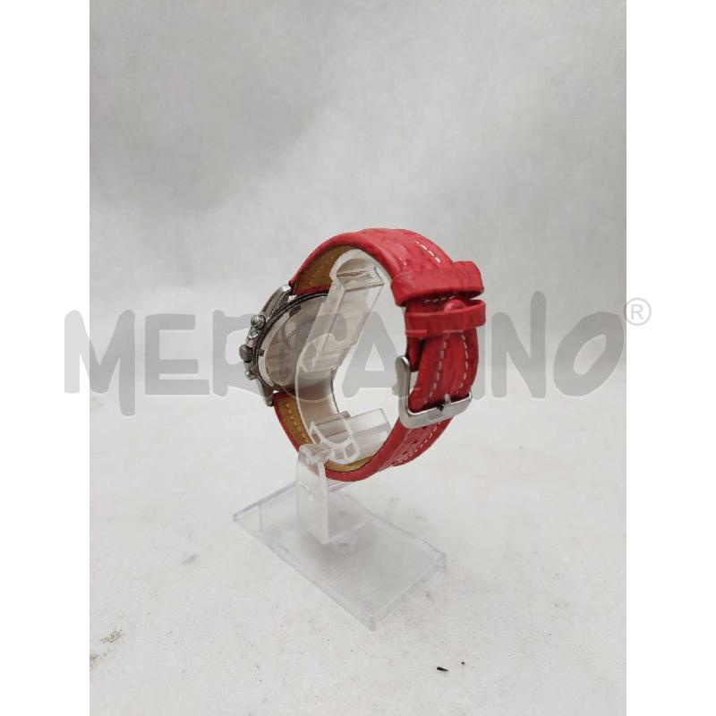 OROLOGIO CARAVELLE CINTURINO ROSSO | Mercatino dell'Usato Settimo torinese 4