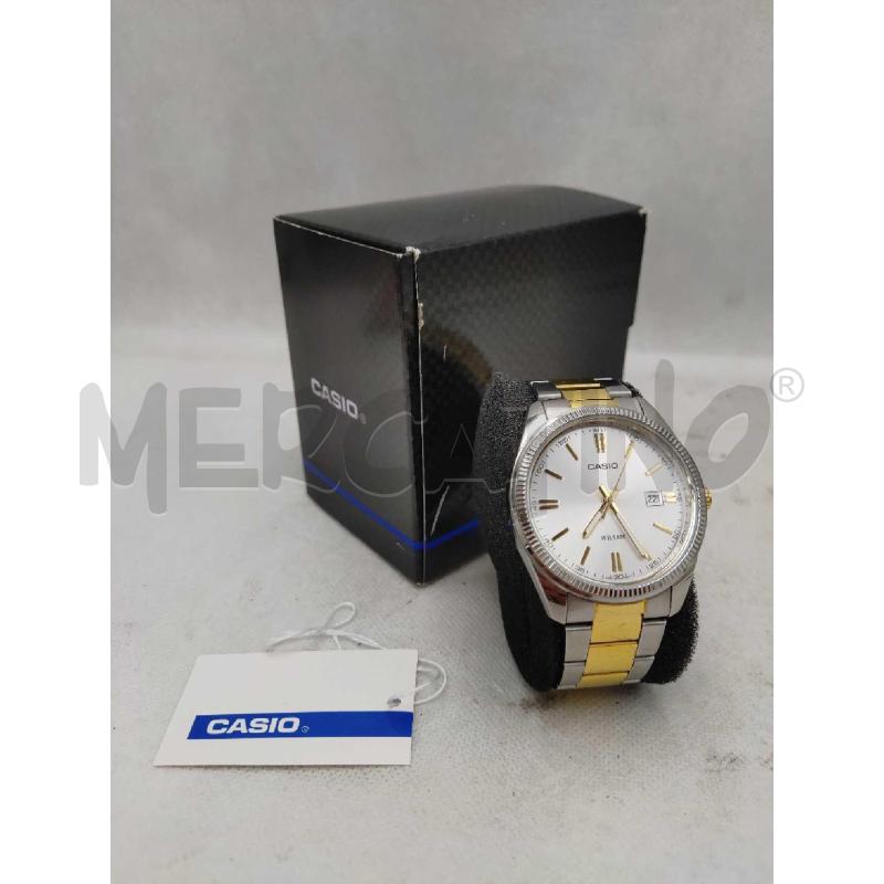 OROLOGIO CASIO  CON CINTURINO ACCIAIO E ORO | Mercatino dell'Usato Settimo torinese 1