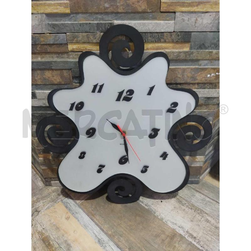 OROLOGIO DA PARETE BRANDANI NERO | Mercatino dell'Usato Settimo torinese 1