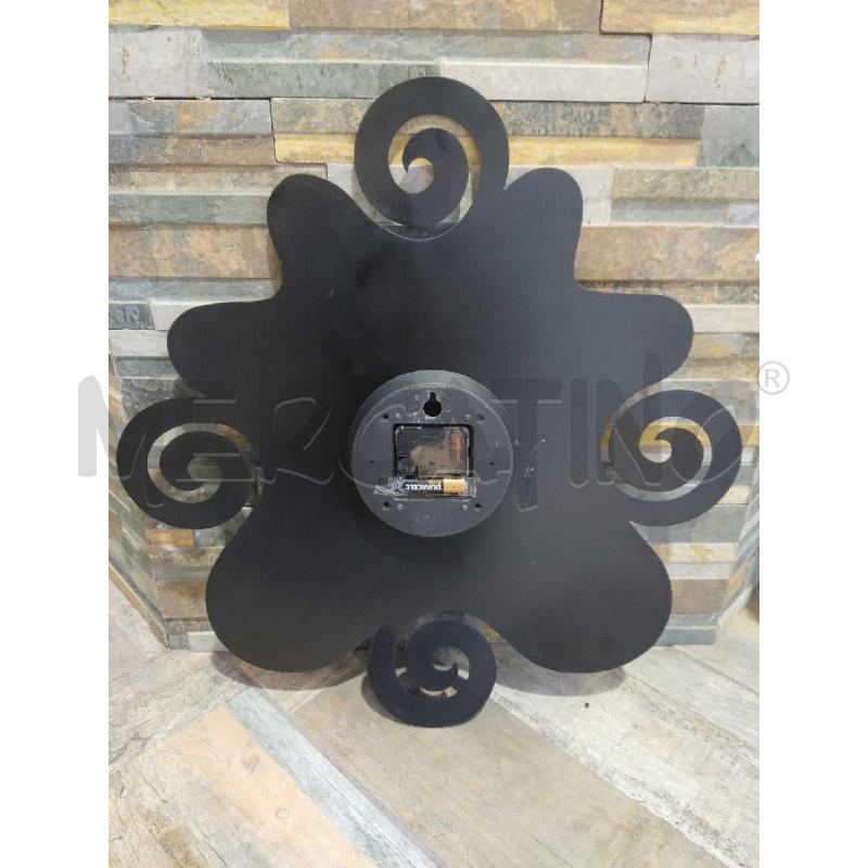 OROLOGIO DA PARETE BRANDANI NERO | Mercatino dell'Usato Settimo torinese 3