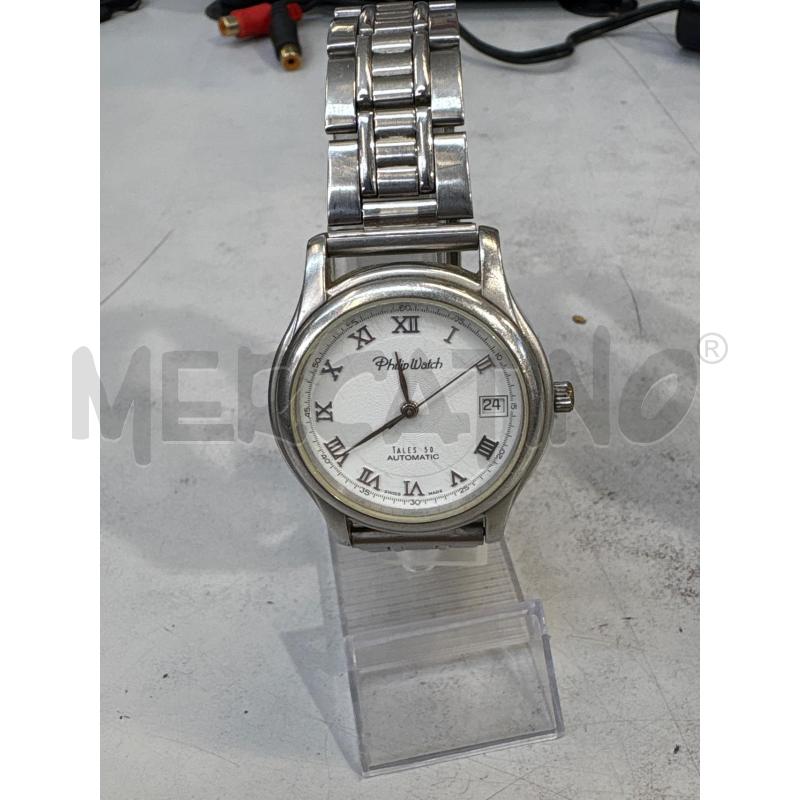 OROLOGIO DA POLSO PHILIP WATCH AUTOMATIC TALES 50 | Mercatino dell'Usato Settimo torinese 1