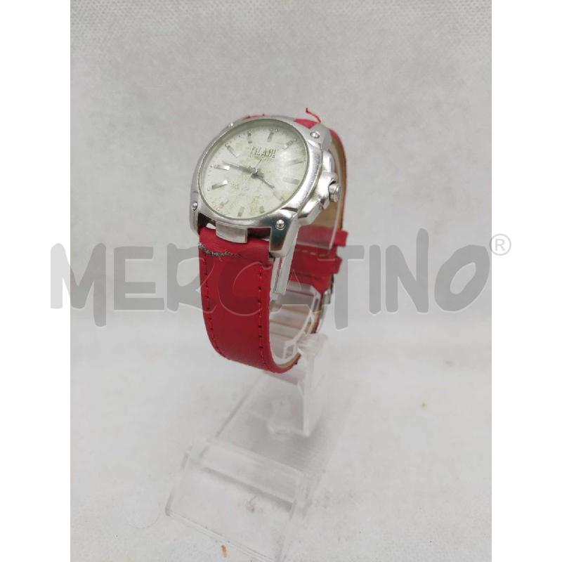 OROLOGIO DA POLSO QUARZO PRIMA CLASSE CINTURINO ROSSO  | Mercatino dell'Usato Settimo torinese 1