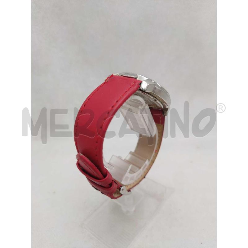 OROLOGIO DA POLSO QUARZO PRIMA CLASSE CINTURINO ROSSO  | Mercatino dell'Usato Settimo torinese 3