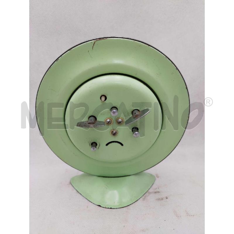 OROLOGIO DA TAVOLO HERO METALLO VERDE  | Mercatino dell'Usato Settimo torinese 3