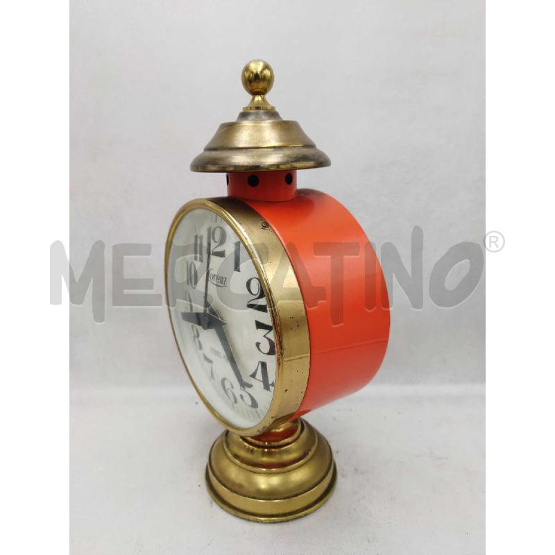 OROLOGIO DA TAVOLO LORENZ ARANCIONE AUTOMATIC PERPTUA | Mercatino dell'Usato Settimo torinese 2