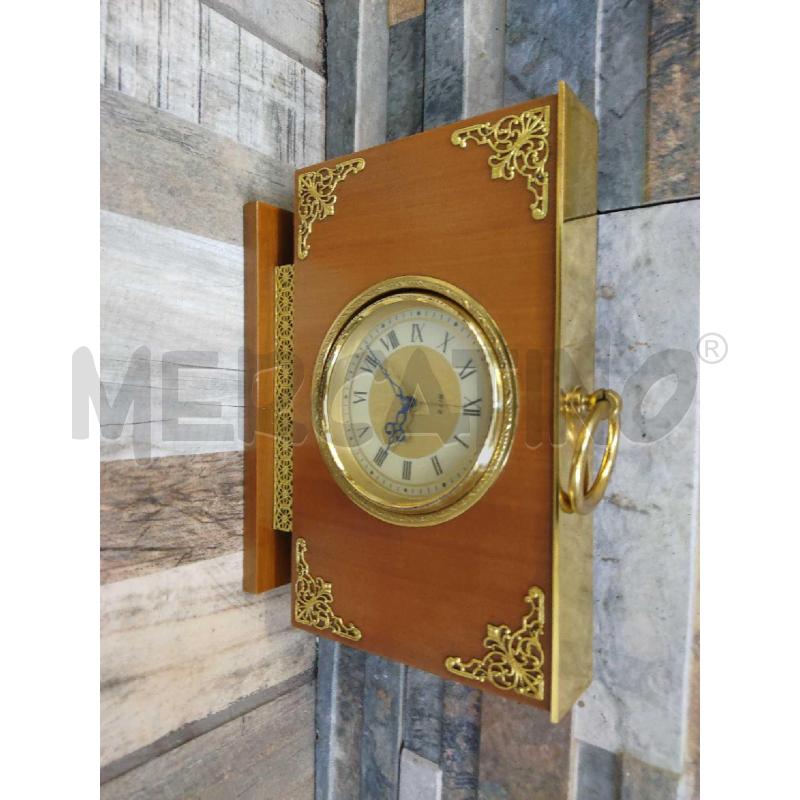 OROLOGIO DA TAVOLO RITZ MARRONE | Mercatino dell'Usato Settimo torinese 1