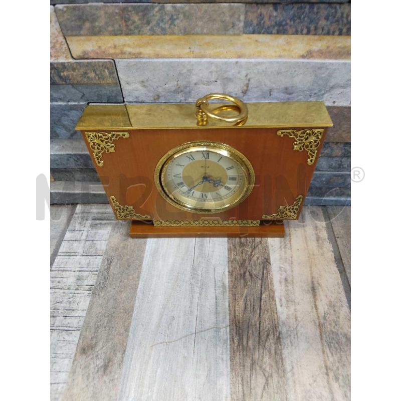 OROLOGIO DA TAVOLO RITZ MARRONE | Mercatino dell'Usato Settimo torinese 2