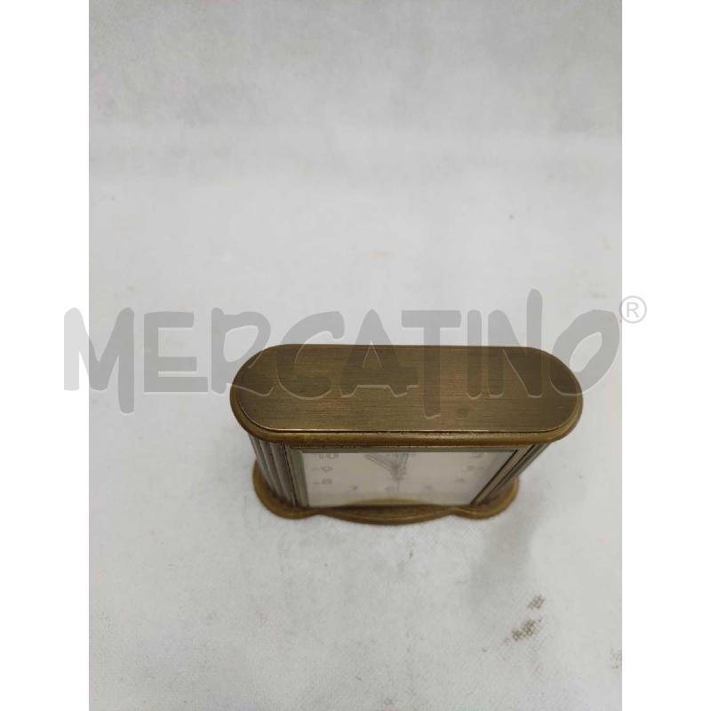 OROLOGIO DA TAVOLO SWIZA ART DECO ALARM DORATO | Mercatino dell'Usato Settimo torinese 2