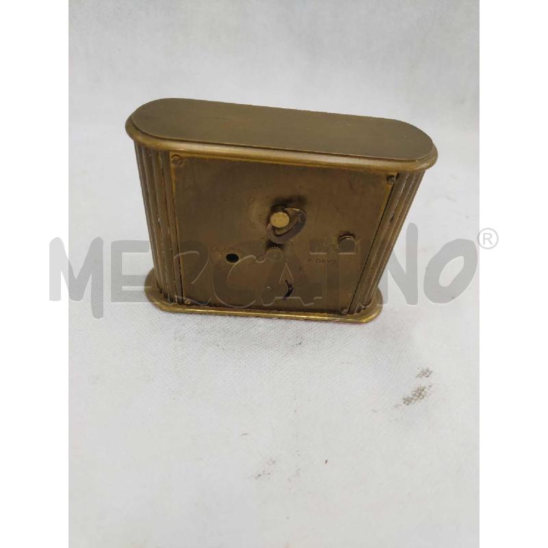 OROLOGIO DA TAVOLO SWIZA ART DECO ALARM DORATO | Mercatino dell'Usato Settimo torinese 3