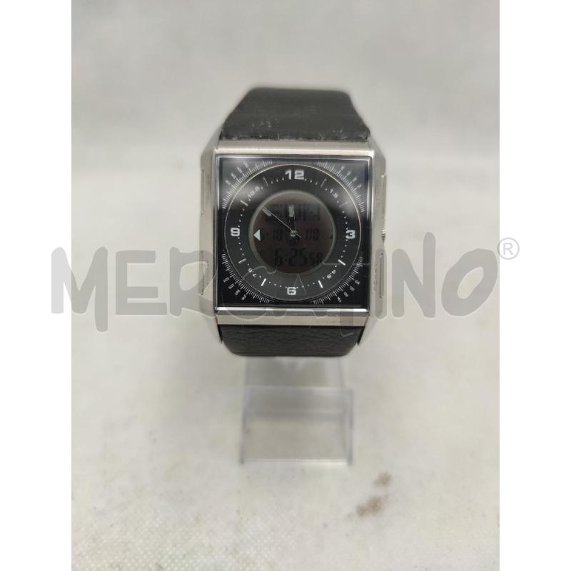 OROLOGIO DIESEL CASSA ACCIAIO CINTURINO NERO | Mercatino dell'Usato Settimo torinese 1