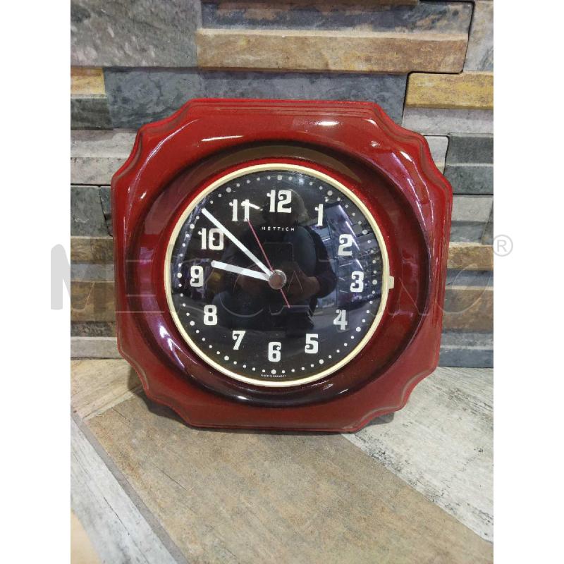 OROLOGIO HETTICH ROSSA | Mercatino dell'Usato Settimo torinese 1