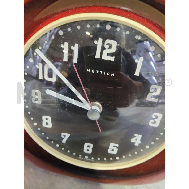 OROLOGIO HETTICH ROSSA | Mercatino dell'Usato Settimo torinese 2