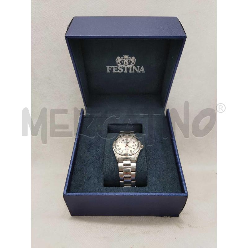 OROLOGIO IN ACCIAIO FESTINA QUARTZ | Mercatino dell'Usato Settimo torinese 1