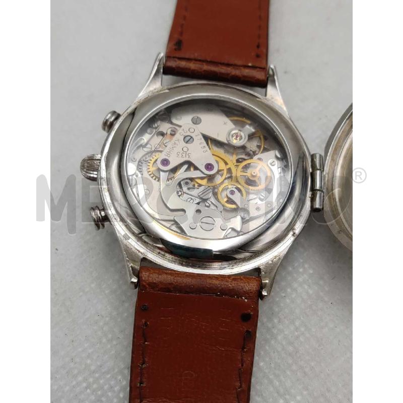 OROLOGIO JAN BERTHIER CARICA MANUALE CINTURINO MARRONE  | Mercatino dell'Usato Settimo torinese 5