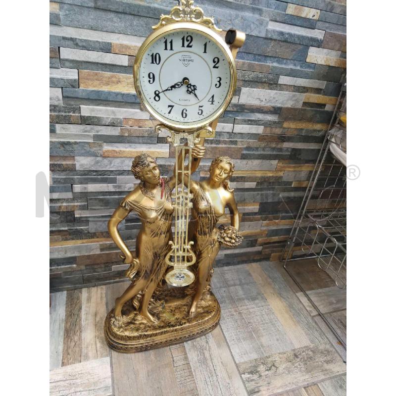 OROLOGIO STATUA FIGURE FEMMINILI ANNI 90 VIRTIME  | Mercatino dell'Usato Settimo torinese 1