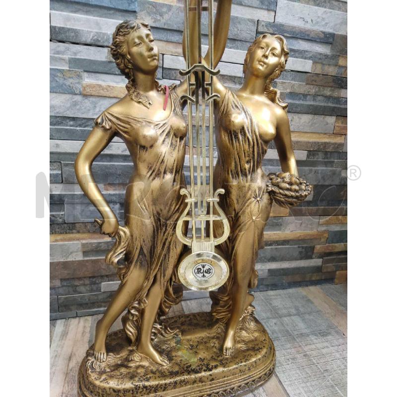 OROLOGIO STATUA FIGURE FEMMINILI ANNI 90 VIRTIME  | Mercatino dell'Usato Settimo torinese 2