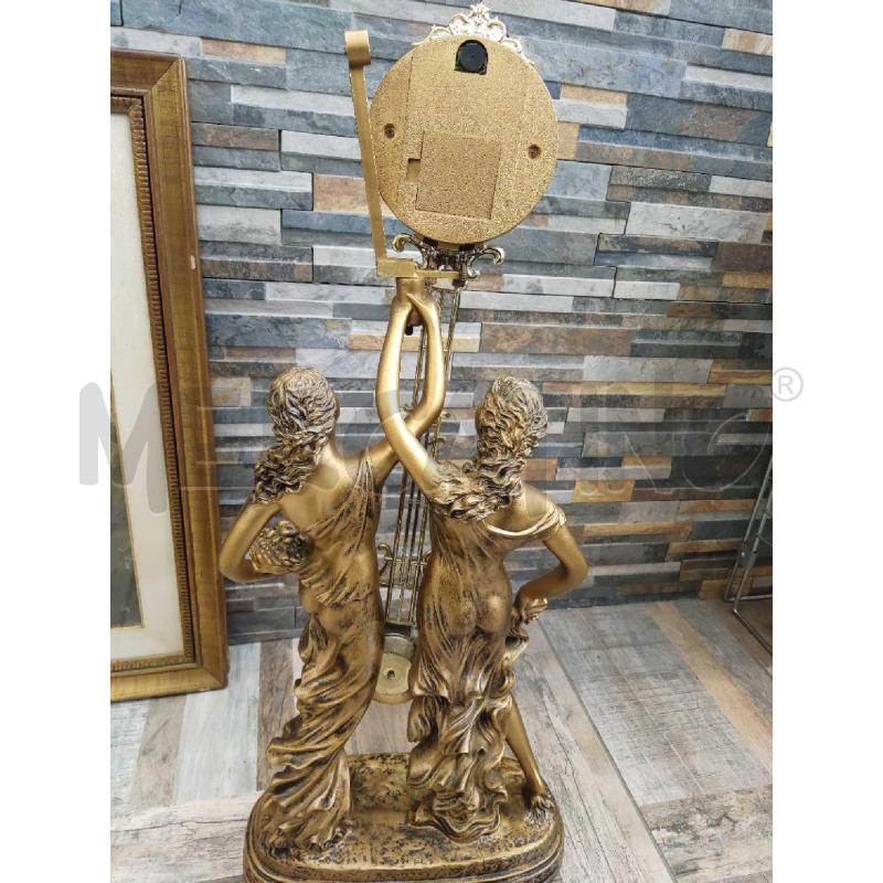 OROLOGIO STATUA FIGURE FEMMINILI ANNI 90 VIRTIME  | Mercatino dell'Usato Settimo torinese 3