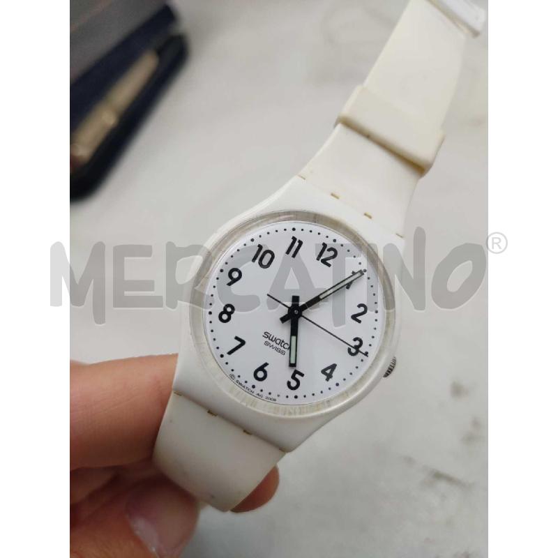 OROLOGIO SWATCH BIANCO  | Mercatino dell'Usato Settimo torinese 5