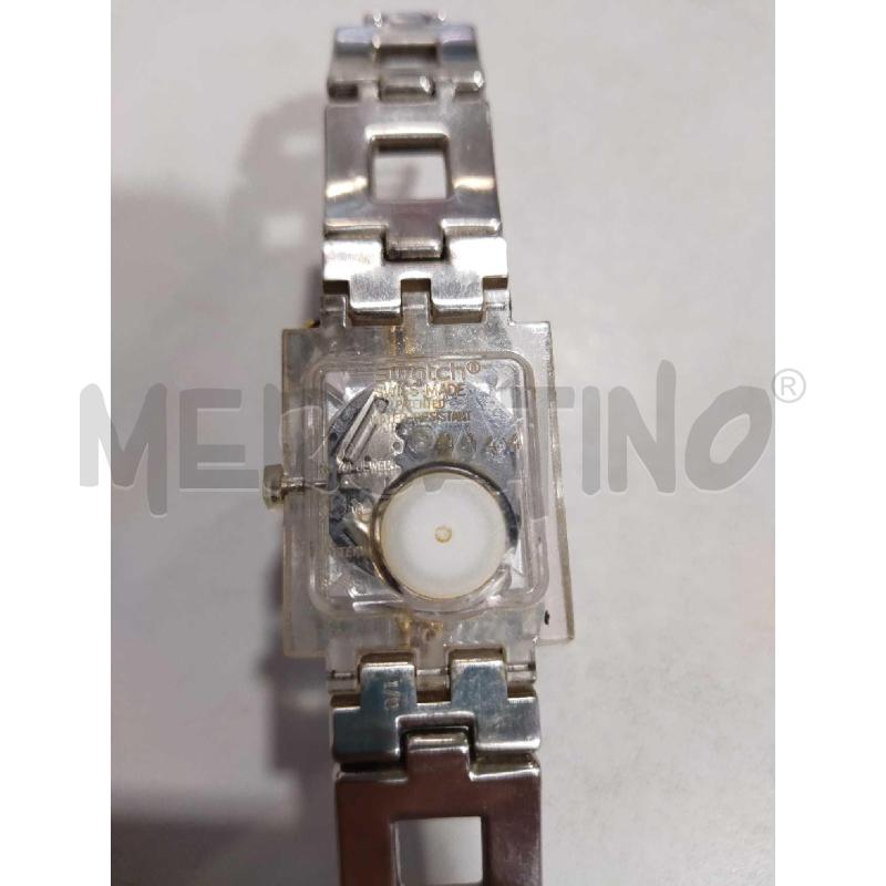 OROLOGIO SWATCH SQUARE ROSA | Mercatino dell'Usato Settimo torinese 4