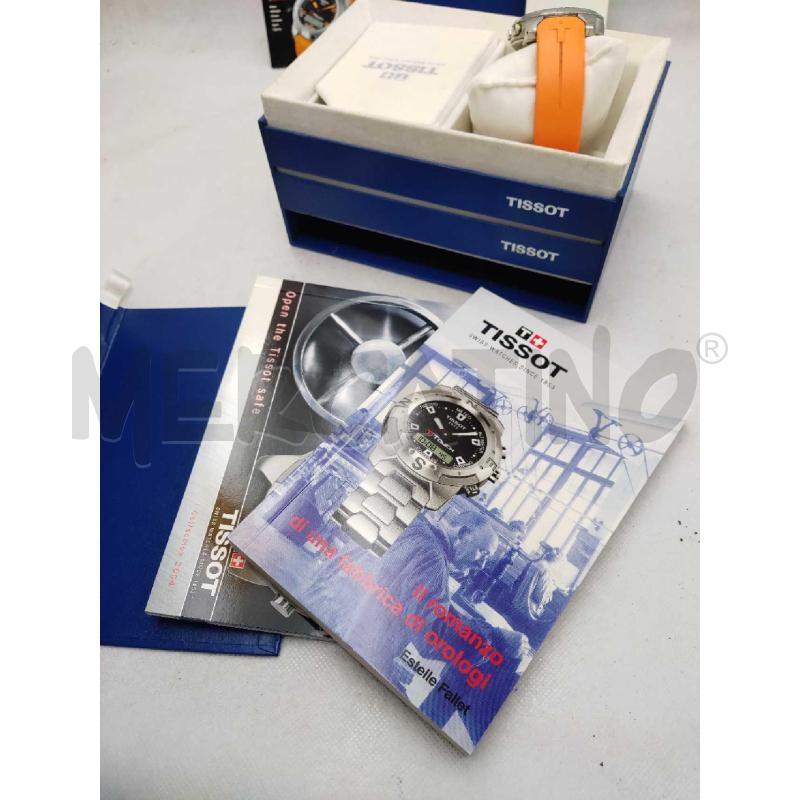 OROLOGIO TISSOT CON CINTURINO GOMMA ARANCIONE COMPASS | Mercatino dell'Usato Settimo torinese 3