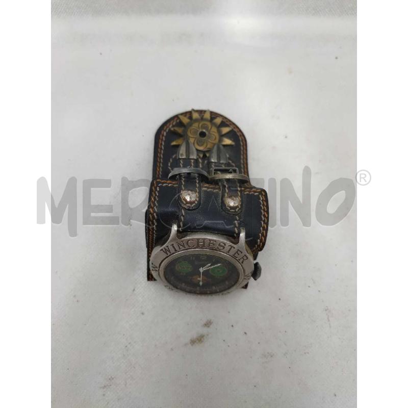 OROLOGIO WINCHESTER THE ORIGINAL DA POLSO CINTURINO IN PELLE NERA E FIBBIE | Mercatino dell'Usato Settimo torinese 2