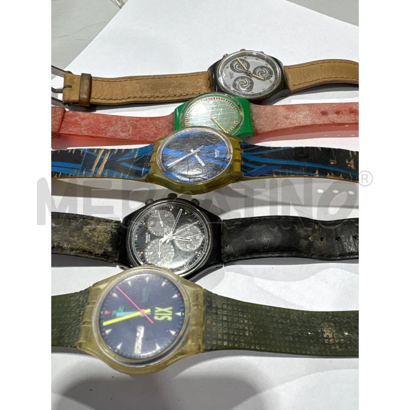 OROLOGI SWATCH BLOCCO 5 PZ  | Mercatino dell'Usato Settimo torinese 2