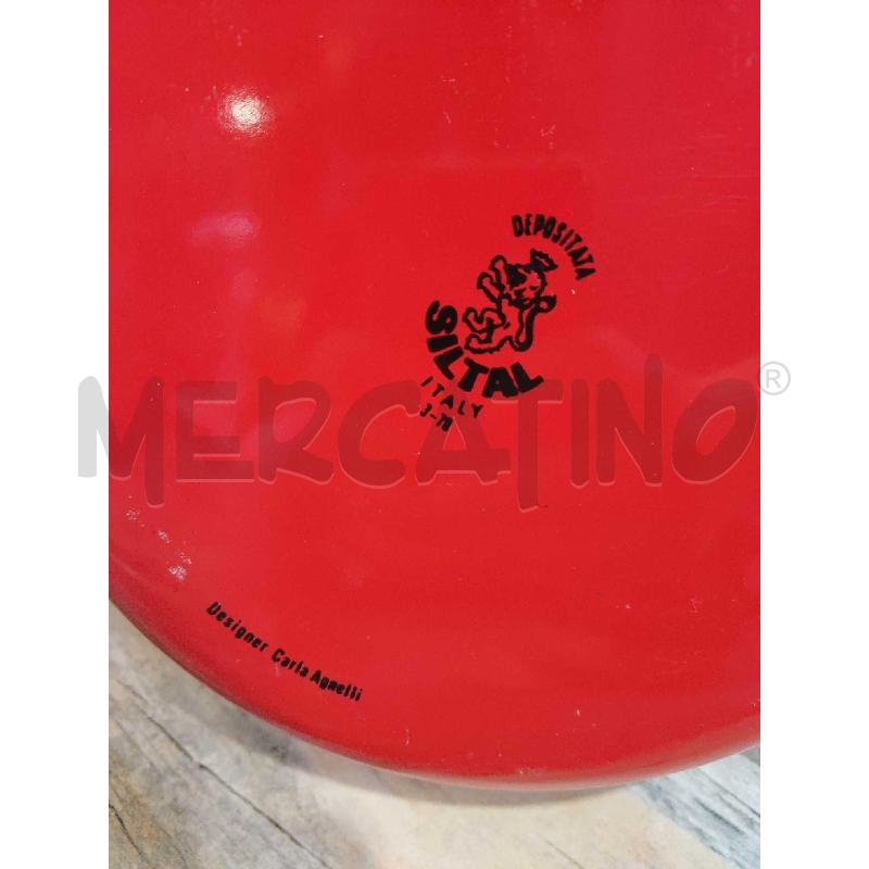 PADELLA ROSSA SILTAL DESIGNER AGNELLI | Mercatino dell'Usato Settimo torinese 4