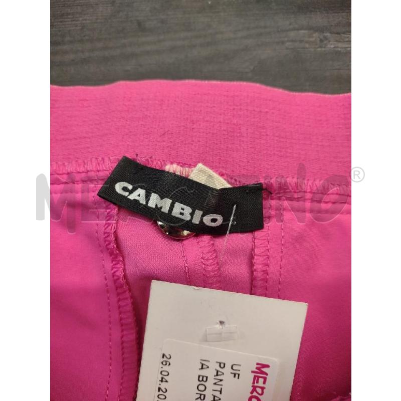 PANTALONE CAMBIO FUCSIA BORDO VITA LOGO GOMMATO | Mercatino dell'Usato Settimo torinese 3