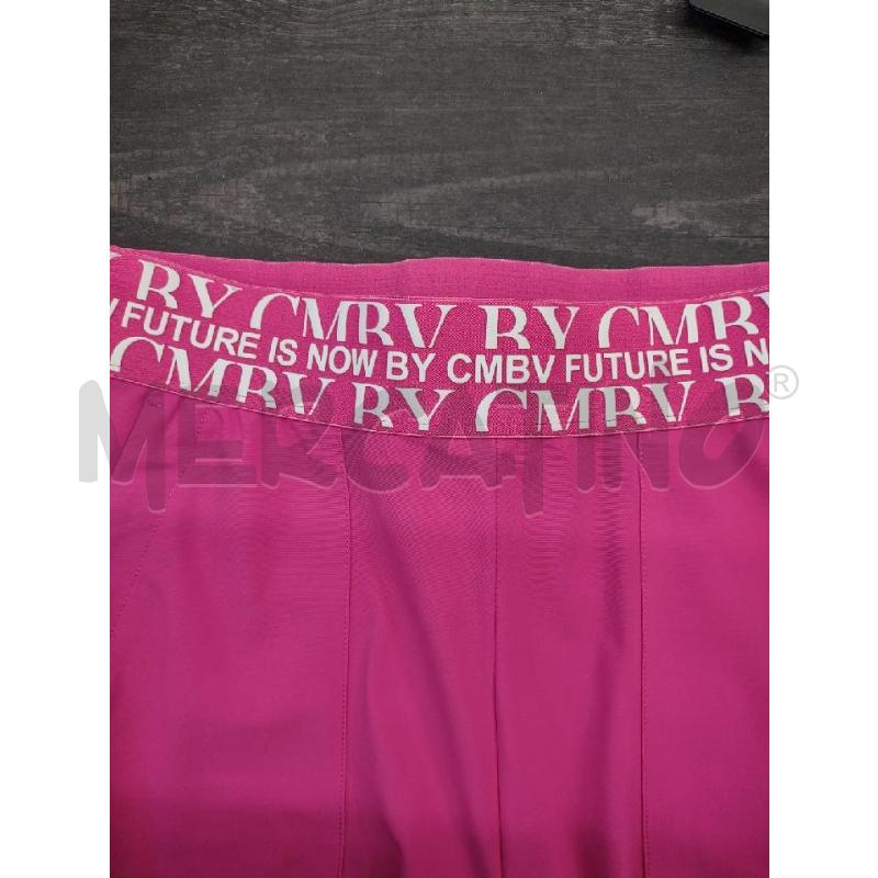 PANTALONE CAMBIO FUCSIA BORDO VITA LOGO GOMMATO | Mercatino dell'Usato Settimo torinese 4