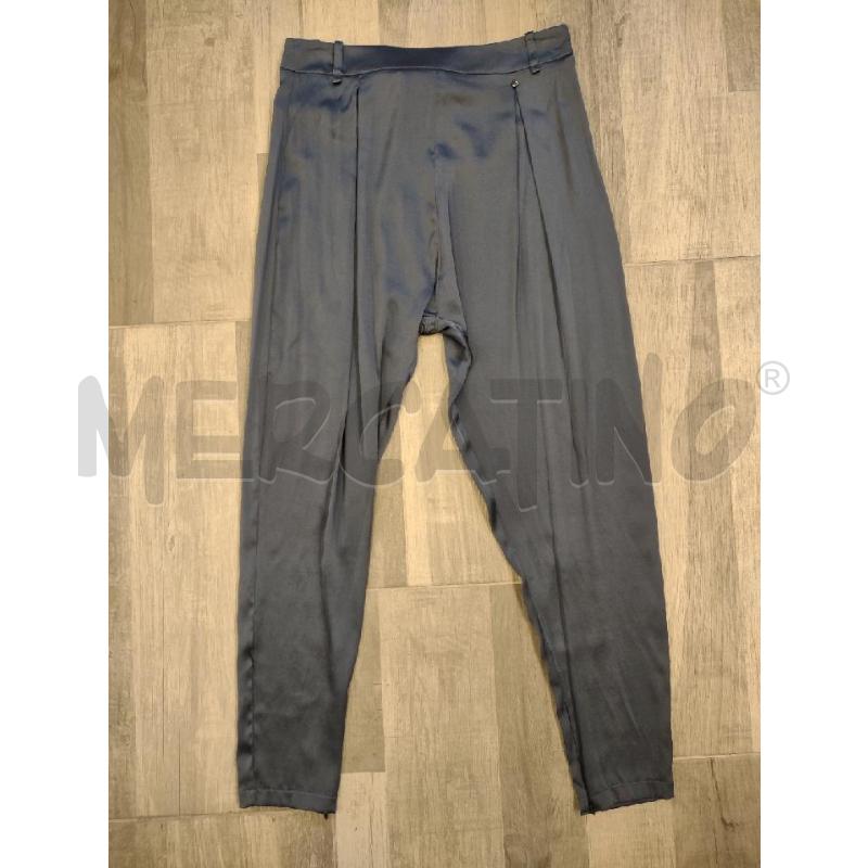 PANTALONE DONNA ANNARITA N. RASO PETROLIO | Mercatino dell'Usato Settimo torinese 1