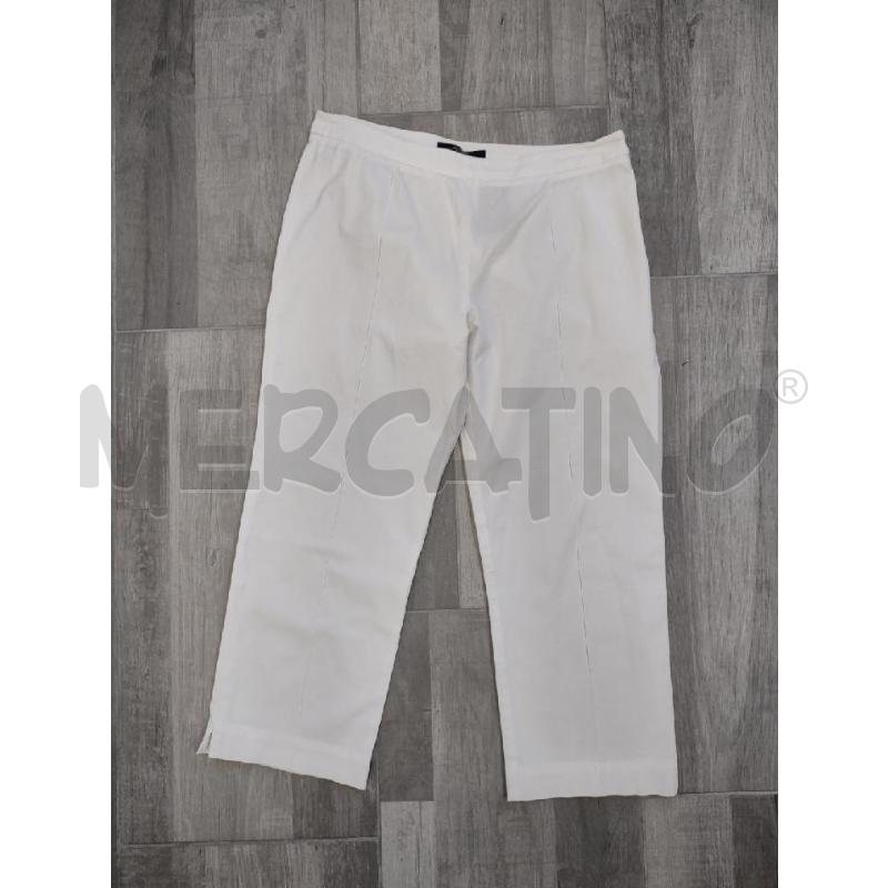 PANTALONE DONNA CAPRI BIANCO WEEKEND MAXMARA  | Mercatino dell'Usato Settimo torinese 1