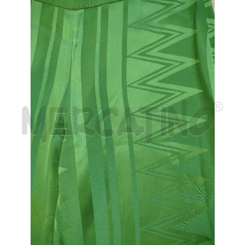 PANTALONE DONNA CARACTERE VERDE VISCOSA LUCIDO | Mercatino dell'Usato Settimo torinese 2