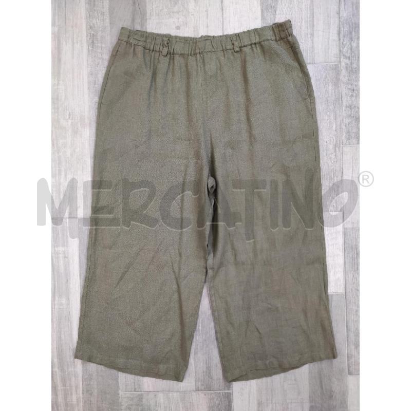 PANTALONE DONNA CATERINA LANCINI LINO VERDONE PALAZZO | Mercatino dell'Usato Settimo torinese 1
