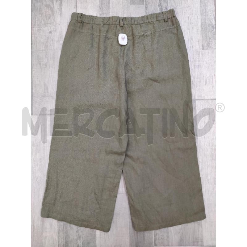 PANTALONE DONNA CATERINA LANCINI LINO VERDONE PALAZZO | Mercatino dell'Usato Settimo torinese 2