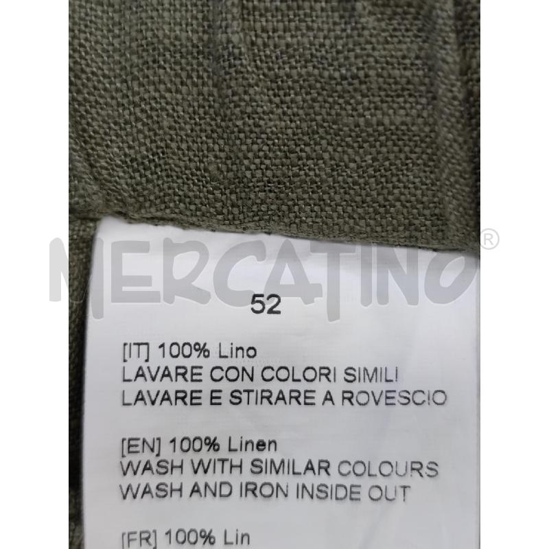 PANTALONE DONNA CATERINA LANCINI LINO VERDONE PALAZZO | Mercatino dell'Usato Settimo torinese 4