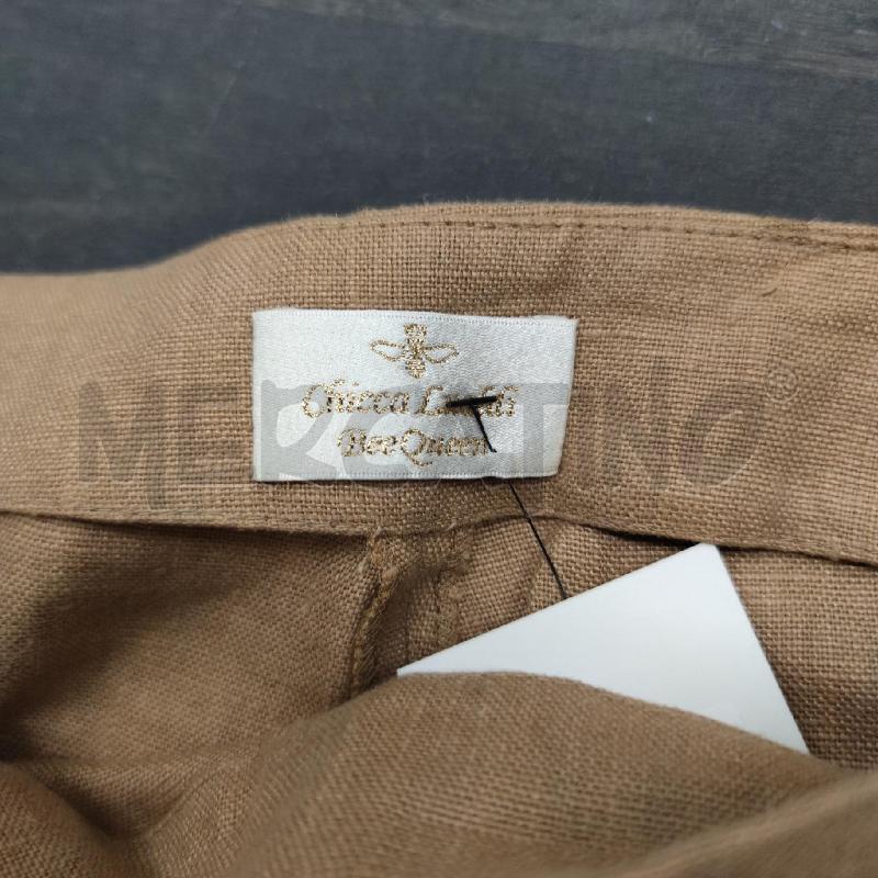 PANTALONE DONNA CHICCA LUALDI LINO PALAZZO LIQUIRIZIA | Mercatino dell'Usato Settimo torinese 3