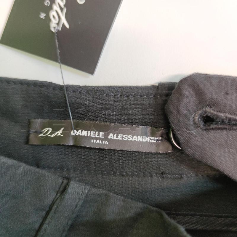 PANTALONE DONNA DANIELE ALESSANDRINI NERO BOTT LATER | Mercatino dell'Usato Settimo torinese 3