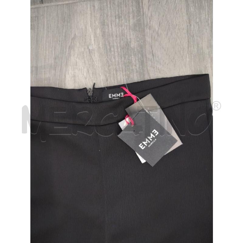 PANTALONE DONNA EMME MARELLO NERO NUOVO  | Mercatino dell'Usato Settimo torinese 2