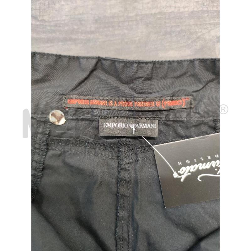 PANTALONE DONNA EMPORIO ARMANI NERO TASCONI LACCI | Mercatino dell'Usato Settimo torinese 4