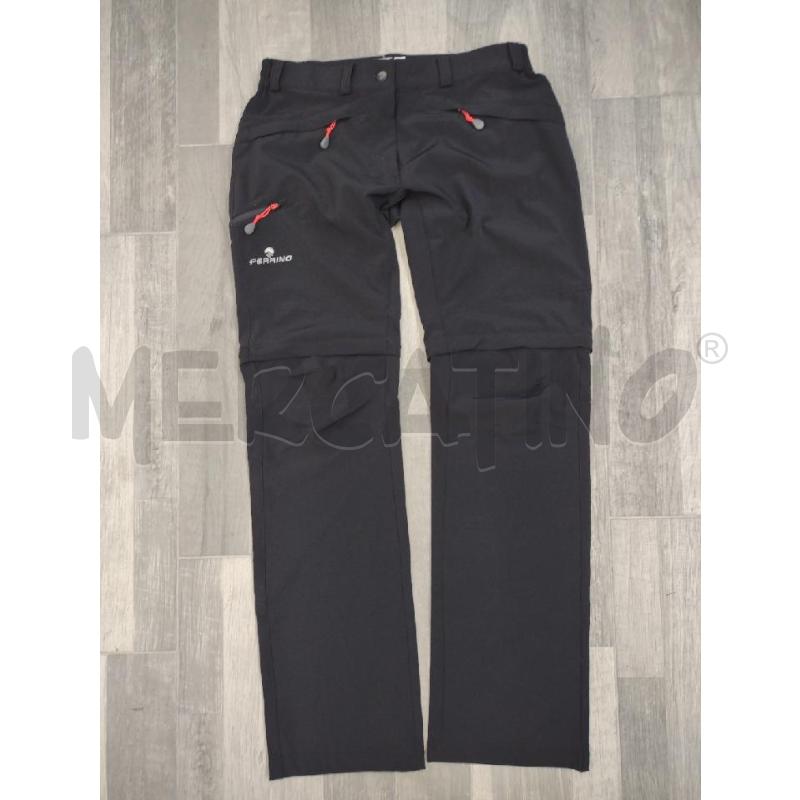 PANTALONE DONNA FERRINO NERO  | Mercatino dell'Usato Settimo torinese 1
