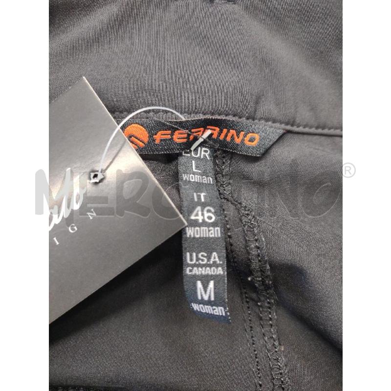 PANTALONE DONNA FERRINO NERO  | Mercatino dell'Usato Settimo torinese 3