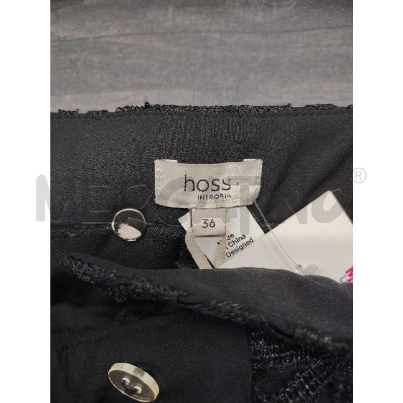 PANTALONE DONNA HOSS INTROPIA  NERO RICAMI RILIEVO | Mercatino dell'Usato Settimo torinese 3