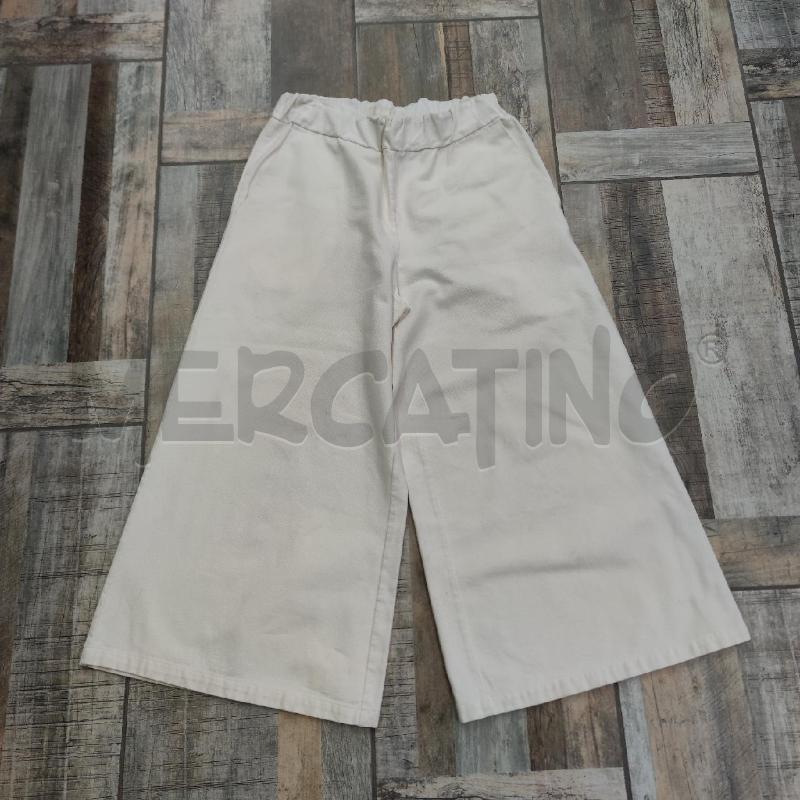 PANTALONE DONNA LABO ART BIANCO AMPIO 7/8 | Mercatino dell'Usato Settimo torinese 1